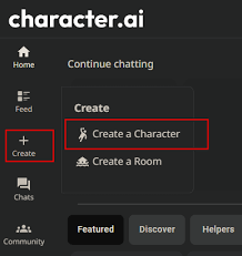     character ai create character 