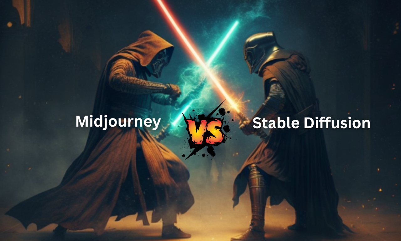 Midjourney ai stable Diffussion 