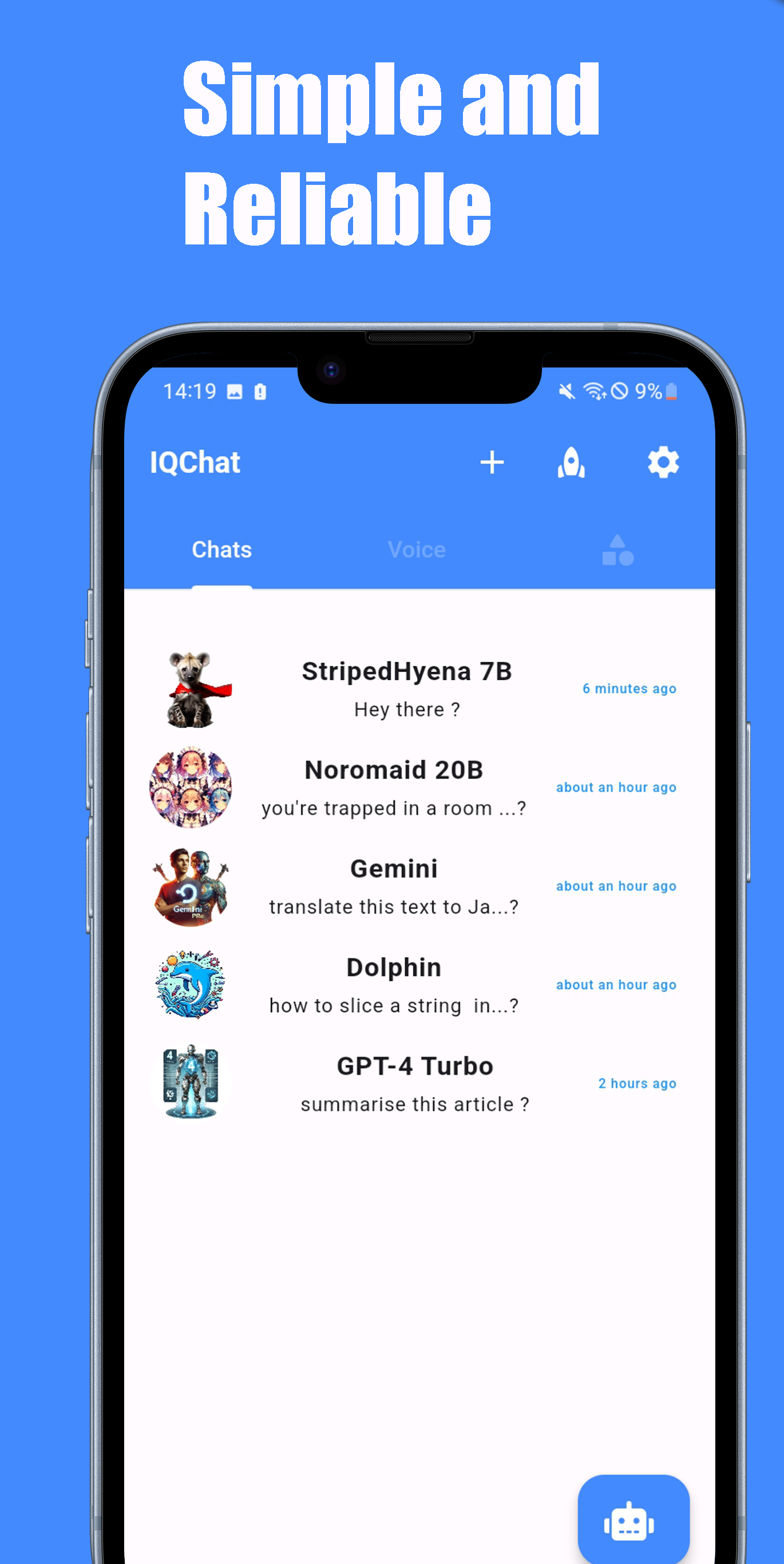  IQChat App screenshot img